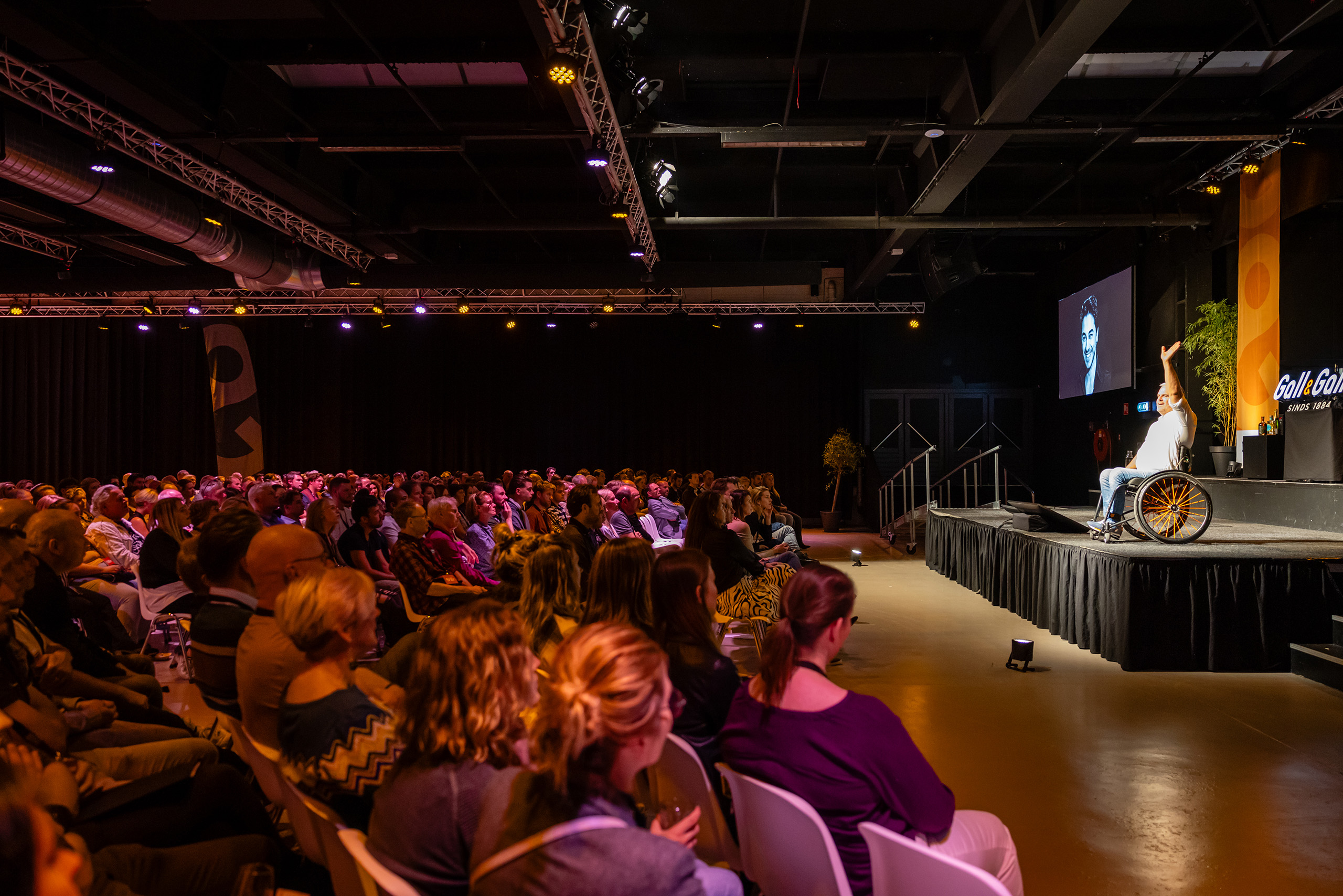 niek van den adel spreker inspirerend klachtgerichtheid muzikale beleving veerkracht